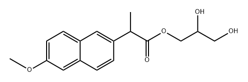 萘普生杂质17 结构式