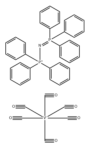 Phosphorus(1+), triphenyl(P,P,P-triphenylphosphine imidato-N)-, (T-4)-, (OC-6-11)-hexacarbonylvanadate(1-) (9CI)