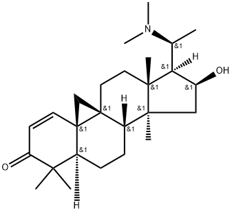 雀舌黄杨碱B,390362-51-3,结构式