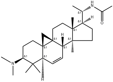 雀舌黄杨碱D,390362-53-5,结构式