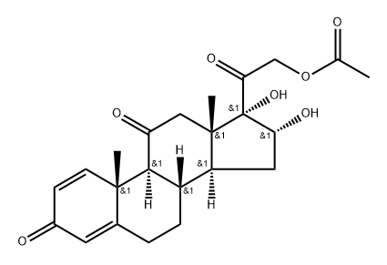 Budesonide Impurity 7 Structure