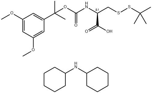 DDZ-CYSS(TBU)-OH DCHA 化学構造式