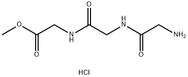甲基甘氨酰甘氨酰甘氨酸(盐酸盐),39692-67-6,结构式