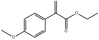 Benzeneacetic acid, 4-methoxy-α-methylene-, ethyl ester Structure