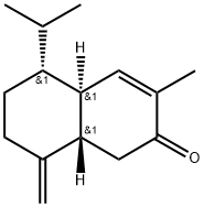 cadina-4,10(15)-dien-3-one Struktur