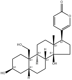 19-ヒドロキシブファリン 化学構造式