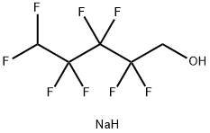 1-Pentanol, 2,2,3,3,4,4,5,5-octafluoro-, sodium salt (1:1) Struktur