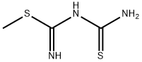 2-METHYL-2,4-DITHIOPSEUDOBIURET, 40056-40-4, 结构式