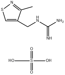 N-(3-methyl-iosothiazolyl-4)methyl-guanidine hemi-sulfate Struktur