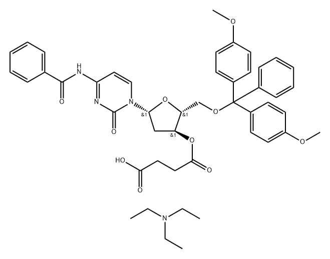 BZ-DC 琥珀酸三乙胺盐 结构式