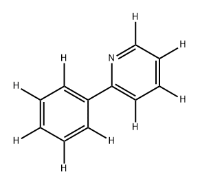 2-フェニルピリジン-d9 99.0atom%D 化学構造式