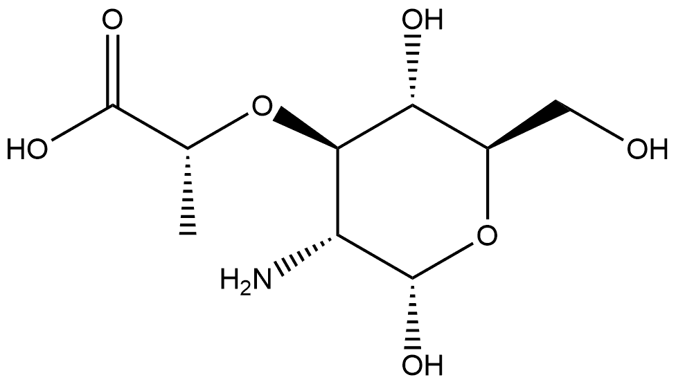 α-Muramic acid (9CI) 结构式