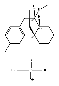 DIMIMORFAN PHOSPHATE,40678-33-9,结构式