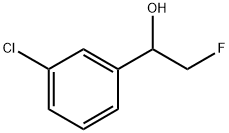 Benzenemethanol, 3-chloro-α-(fluoromethyl)- Struktur