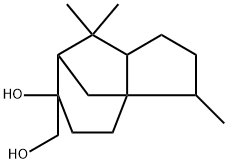 1,7-Diepi-8,15-cedranediol Struktur