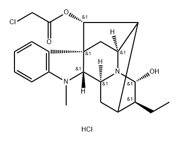 Lorajmine hydrochloride, 40819-93-0, 结构式