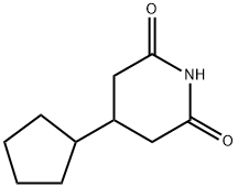 4-环戊基哌啶-2,6-二酮,408312-42-5,结构式