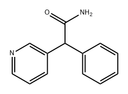 3-Pyridineacetamide, α-phenyl- Structure