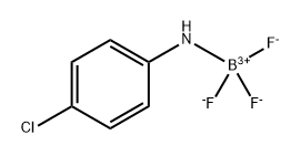 [(p-chlorophenyl)amine]trifluoroboron 结构式