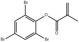 聚(丙烯酸2,4,6-三溴苯酯) 结构式