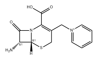 Ceftazidime impurity 3/Ceftazidime EP Impurity C/(6R,7R)-7-amino-8-oxo-3-(pyridin-1-ium-1-ylmethyl)-5-thia-1-azabicyclo[4.2.0]oct-2-ene-2-carboxylate 结构式