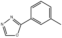2-(3-Methylphenyl)-1,3,4-oxadiazole Struktur