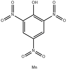 MANGANOUS PICRATE X-HYDRATE Structure