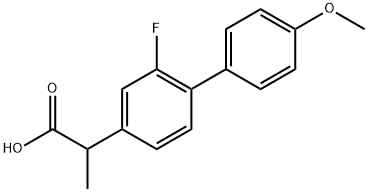 氟比洛芬杂质 结构式