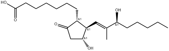 Prostaglandin E1 Impurity 2 Struktur