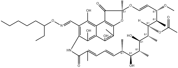 41776-71-0 3-[(1-Ethylhexyl)oxyiminomethyl]rifamycin