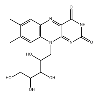 RIBOFLAVIN, [3H(G)] Struktur