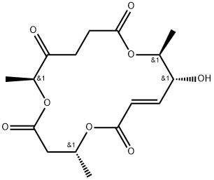 巨三内酯, 431935-18-1, 结构式