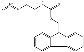 Fmoc-EDA-N3 结构式