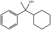 1-シクロヘキシル-1-フェニルエタノール 化学構造式