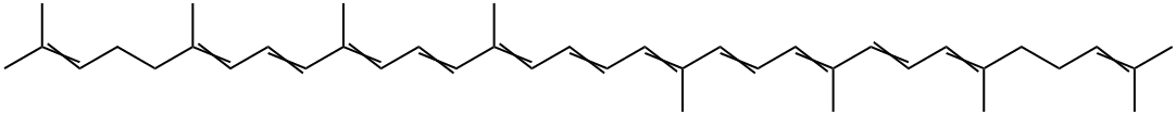 Z-リコペン 化学構造式