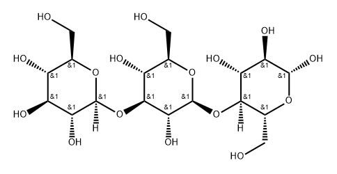 beta-Glucotriose Struktur