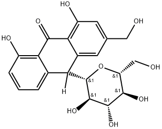 Aloin 化学構造式