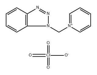 1-(1H-1,2,3-Benzotriazol-1-ylmethyl)pyridin-1-ium perchlorate,457051-48-8,结构式