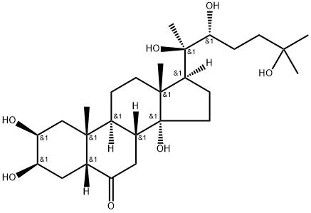 14-羟基芸苔素甾醇 结构式