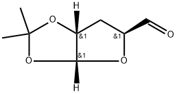 α-D-erythro-Pentodialdo-1,4-furanose, 3-deoxy-1,2-O-(1-methylethylidene)- 结构式