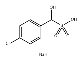 Benzenemethanesulfonic acid, 4-chloro-α-hydroxy-, sodium salt (1:1)