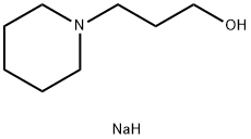 1-Piperidinepropanol, sodium salt (1:1) Struktur
