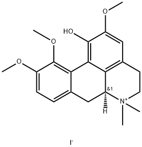 N-Methylcorydine Struktur