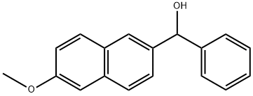 (6-methoxynaphthalen-2-yl)(phenyl)methanol Struktur