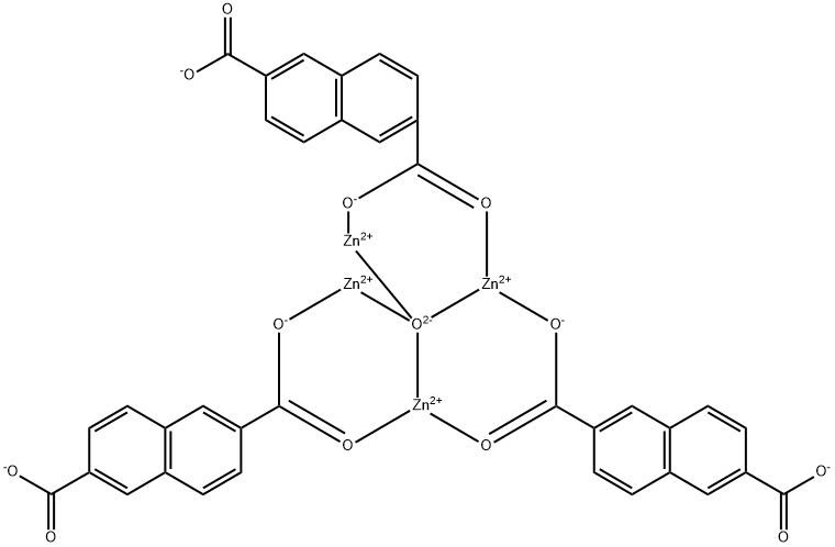 IRMOF-8金属有机骨架,473981-43-0,结构式