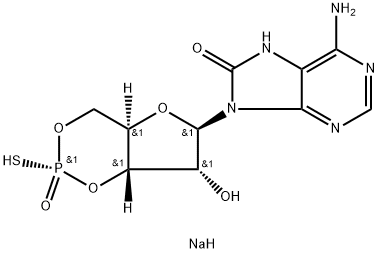 Rp-8-OH-cAMPS Structure