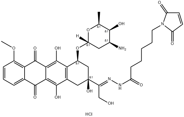 INNO-206 MONOHYDROCHLORIDE, 480998-12-7, 结构式
