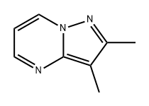 2,3-dimethylpyrazolo[1,5-a]pyrimidine Structure