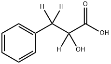 DL-3-phenyllactic Acid-d3 Structure