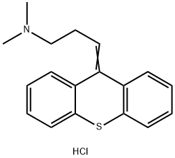 N,N-Dimethyl-3-(9H-thioxanthen-9-yl Struktur